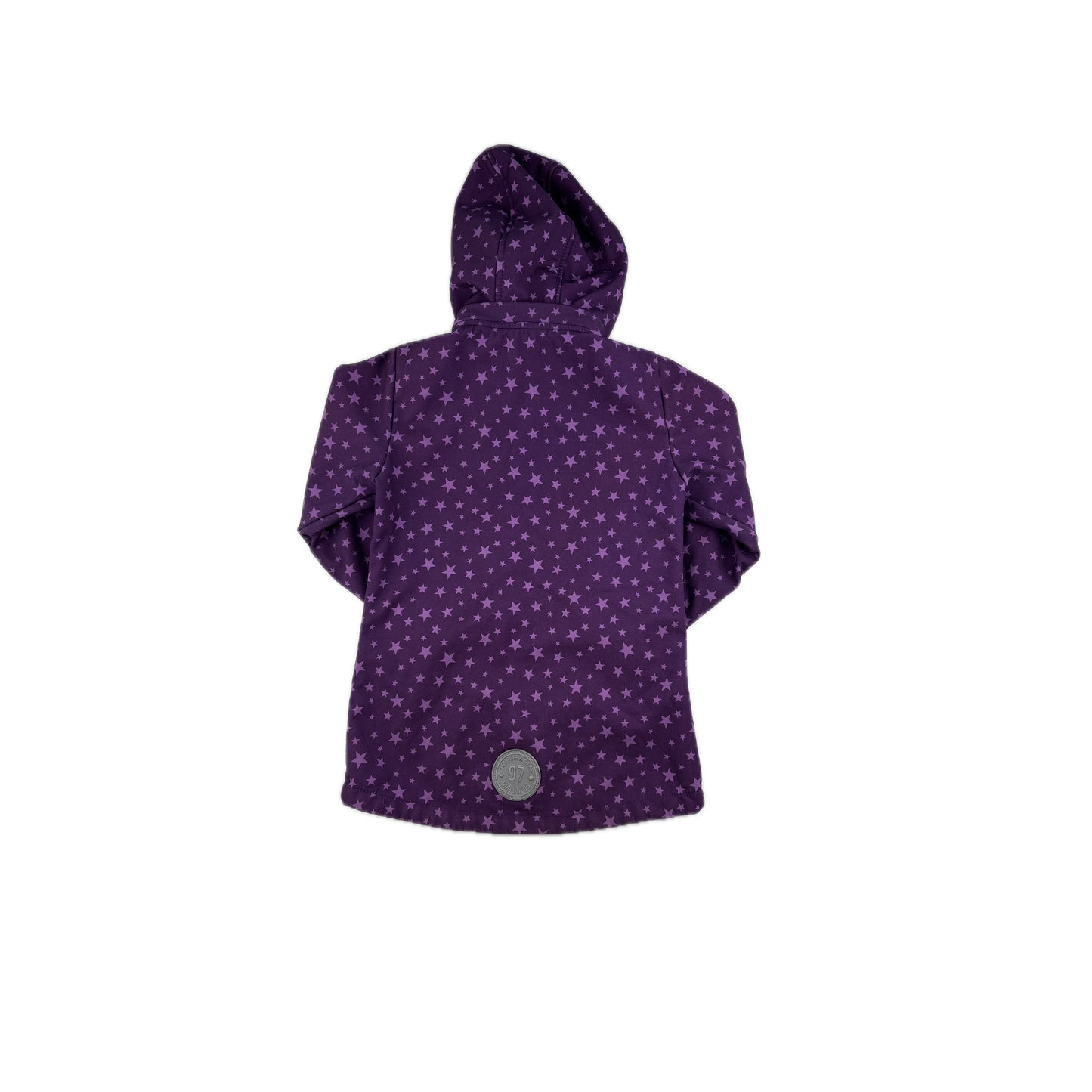 Softshelljacke von Kiki & Koko in Gr. 116 mit Kapuze - Gut