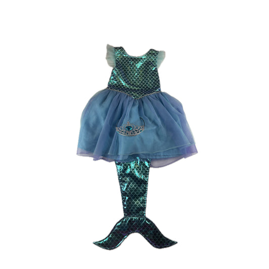 H&M Kostüm Meerjungfrau in Gr. 122/128 - Sehr gut