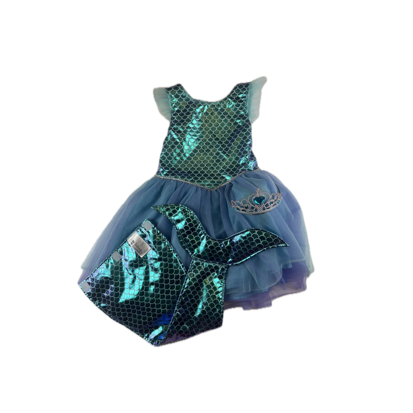 H&M Kostüm Meerjungfrau in Gr. 122/128 - Sehr gut