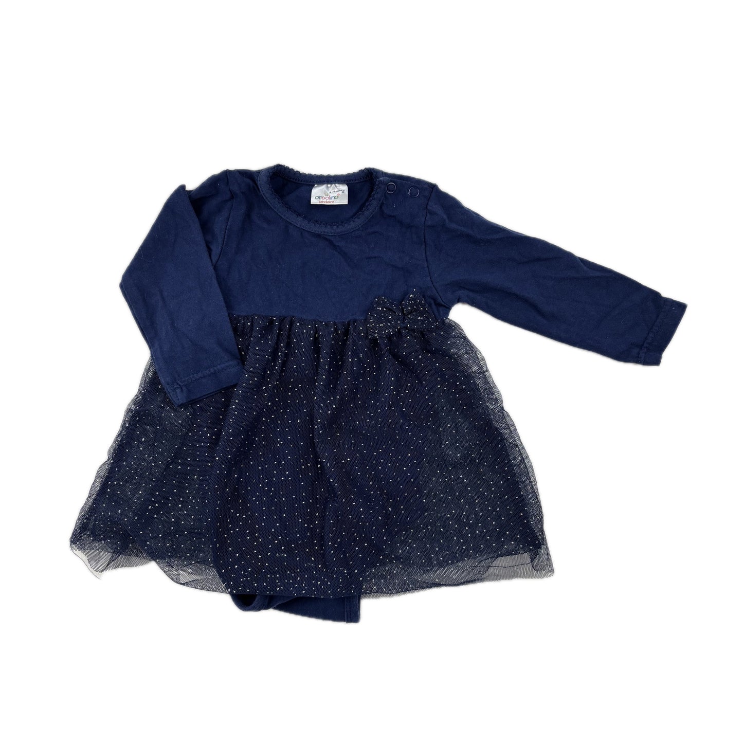 Body von Orsolino in Gr. 68 mit glitzerndem Tüllrock